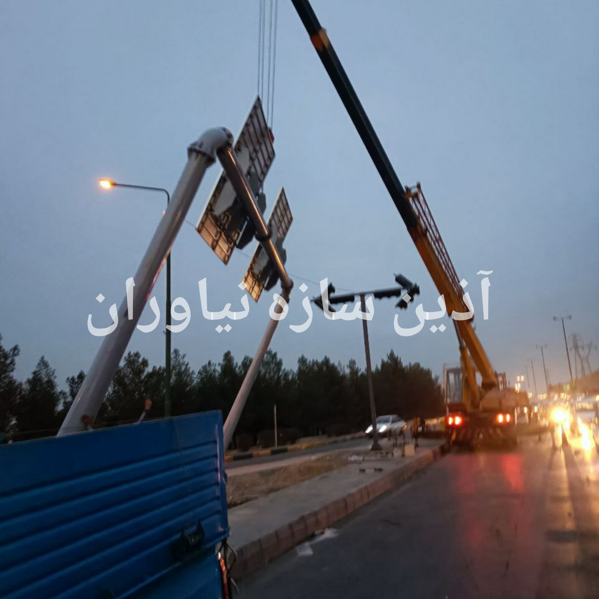 آذین سازه نیاوران برترین تولید کننده سازه های فلزی