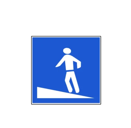 تابلو رو گذر عابر پیاده