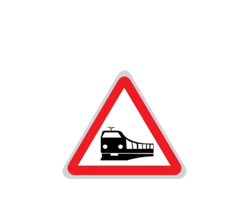 تابلو تقاطع راه آهن بدون راهبند