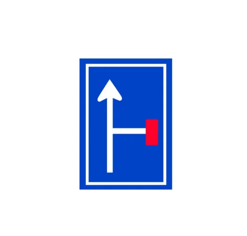 تابلو سمت راست بن بست