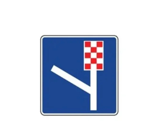 تابلو خطر عبور برای گریز