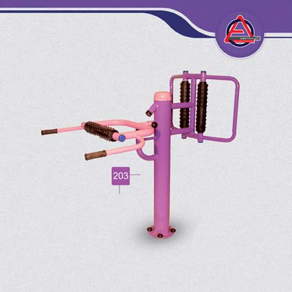 دستگاه ورزشی پارکی ماساژور(دو نفره) 203